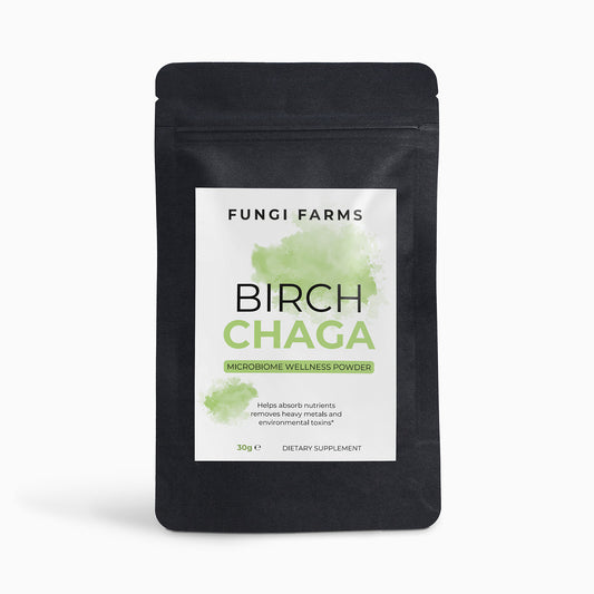 Fungi Farms Birch Chaga Microbiome Wellness Powder