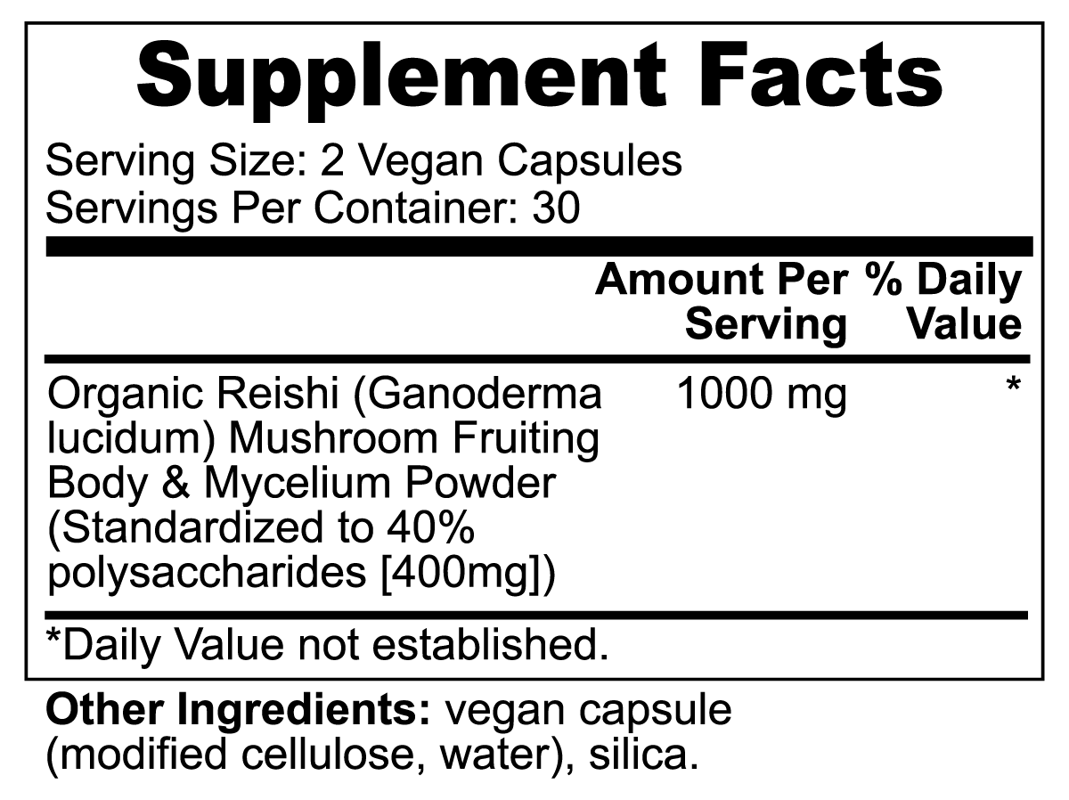 Fungi Farms Reishi Capsules